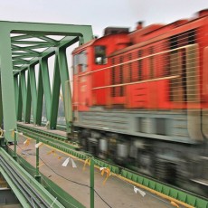 Уйпештcкий железнодорожный мост (ЗАО Хидепитё)