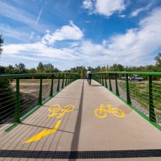 Újabb kerékpáros híd épül Magyarország és Szlovákia között