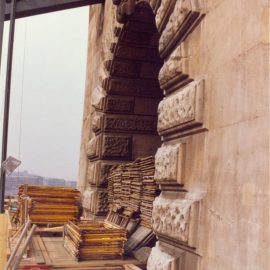 1973-as felújítás során elvileg a kő szerkezeteket is felújították