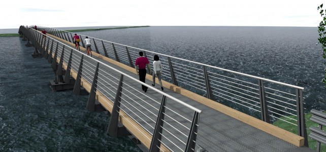 Hidakat épít a szegedi kajak-kenu pálya szigetéhez az A-Híd